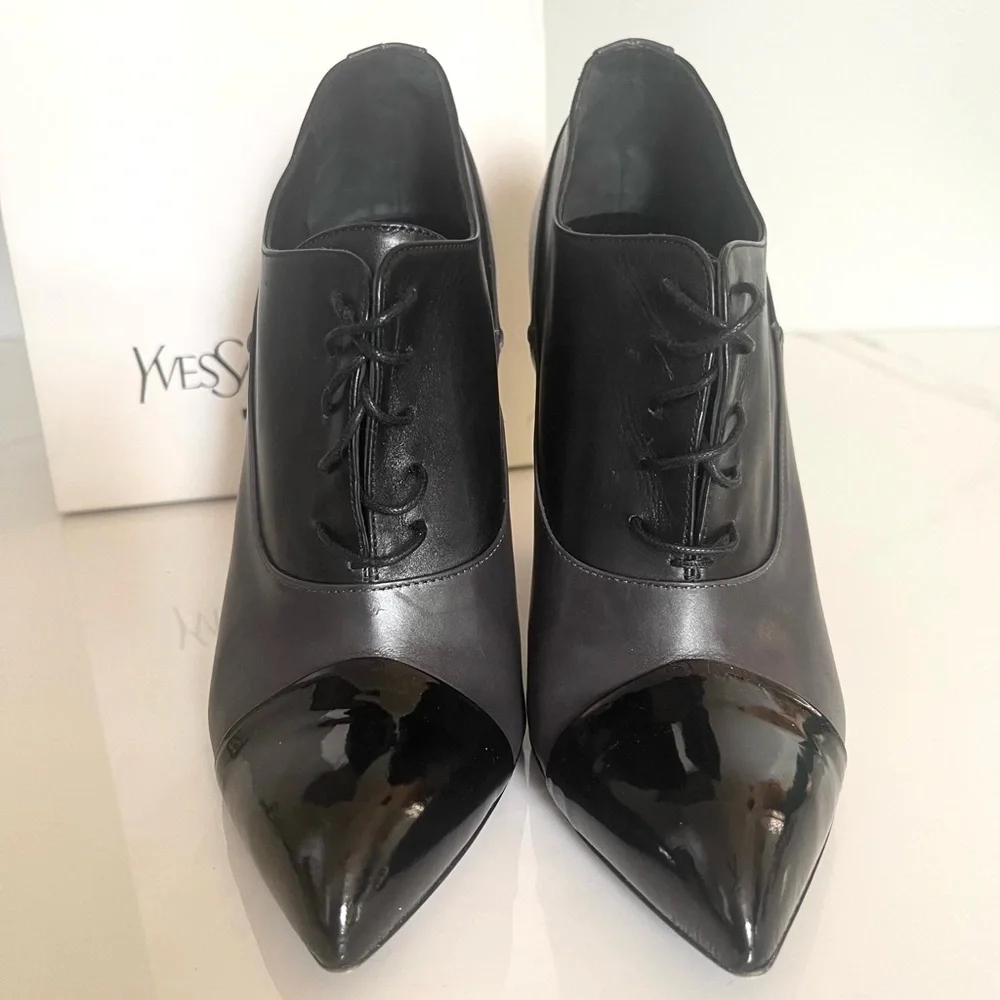 AUTHENTIC YSL OXFORD HEELS - Picture 3 of 10